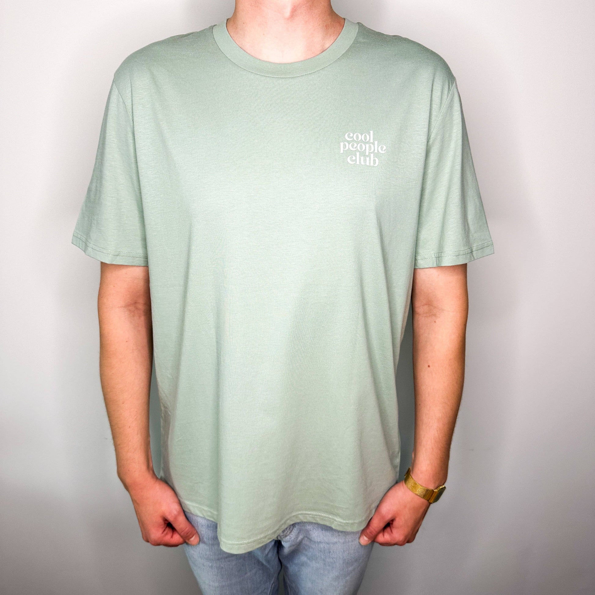 T-shirt unisex in cotone biologico con stampa "Alf, gatti e luna"