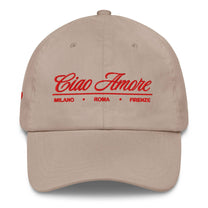 Cappellino da baseball ricamato Ciao Amore