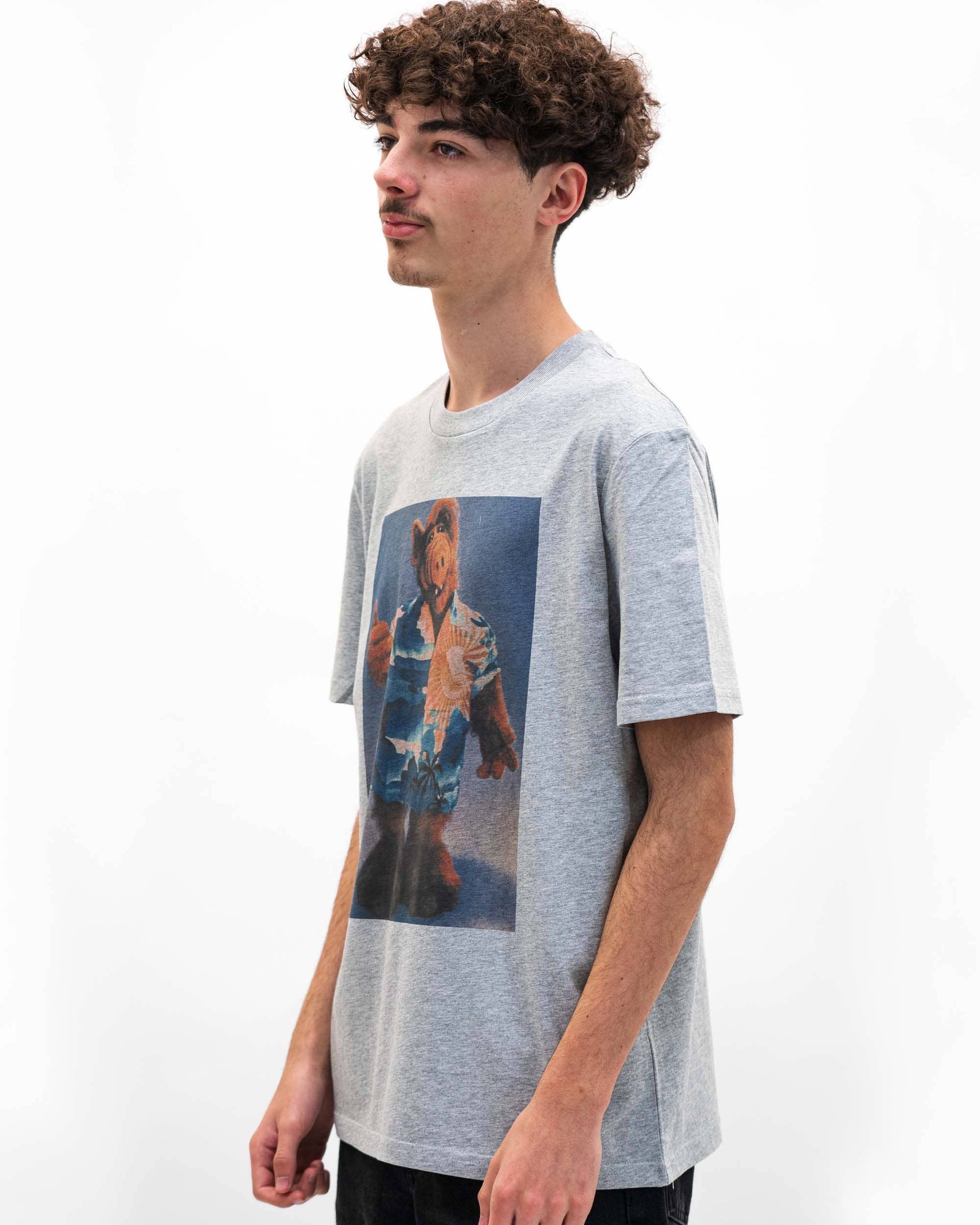 T-shirt unisex vintage anni ’80 ALF Hawaii in cotone biologico