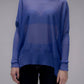 Maxi pullover oversize con scollo a barchetta in maglia 3D