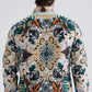Camicia uomo comfort fit con stampa barocca multicolor