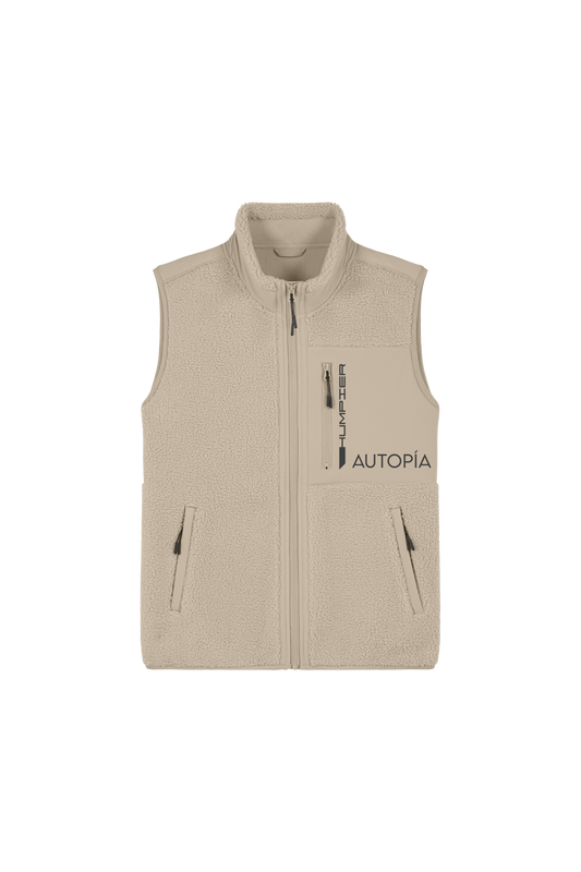 Gilet in pile riciclato Autopía x Humpier