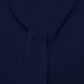 Maglione in maglia rasata con fiocco e scollo a V
