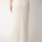 Gonna lunga a trecce in misto cashmere