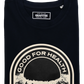 T-shirt unisex Akira nera in cotone biologico