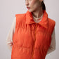 Gilet imbottito con zip