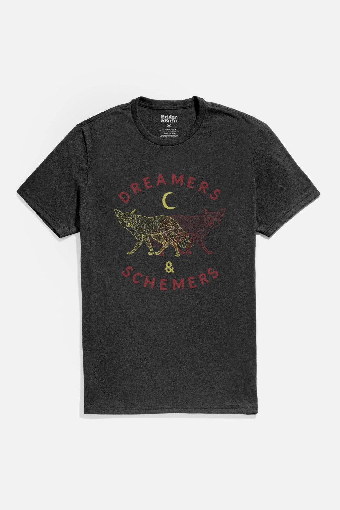T-shirt uomo Dreamers & Schemers nera