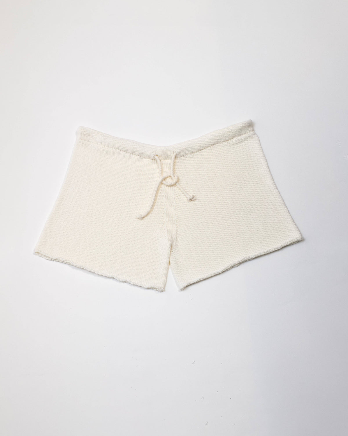 Pantaloncini in cotone fine con coulisse