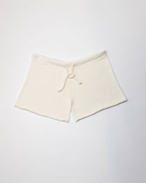 Pantaloncini in cotone fine con coulisse
