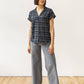 Camicia Innes a quadri spigati Crepuscolo