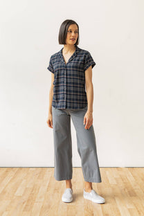 Camicia Innes a quadri spigati Crepuscolo