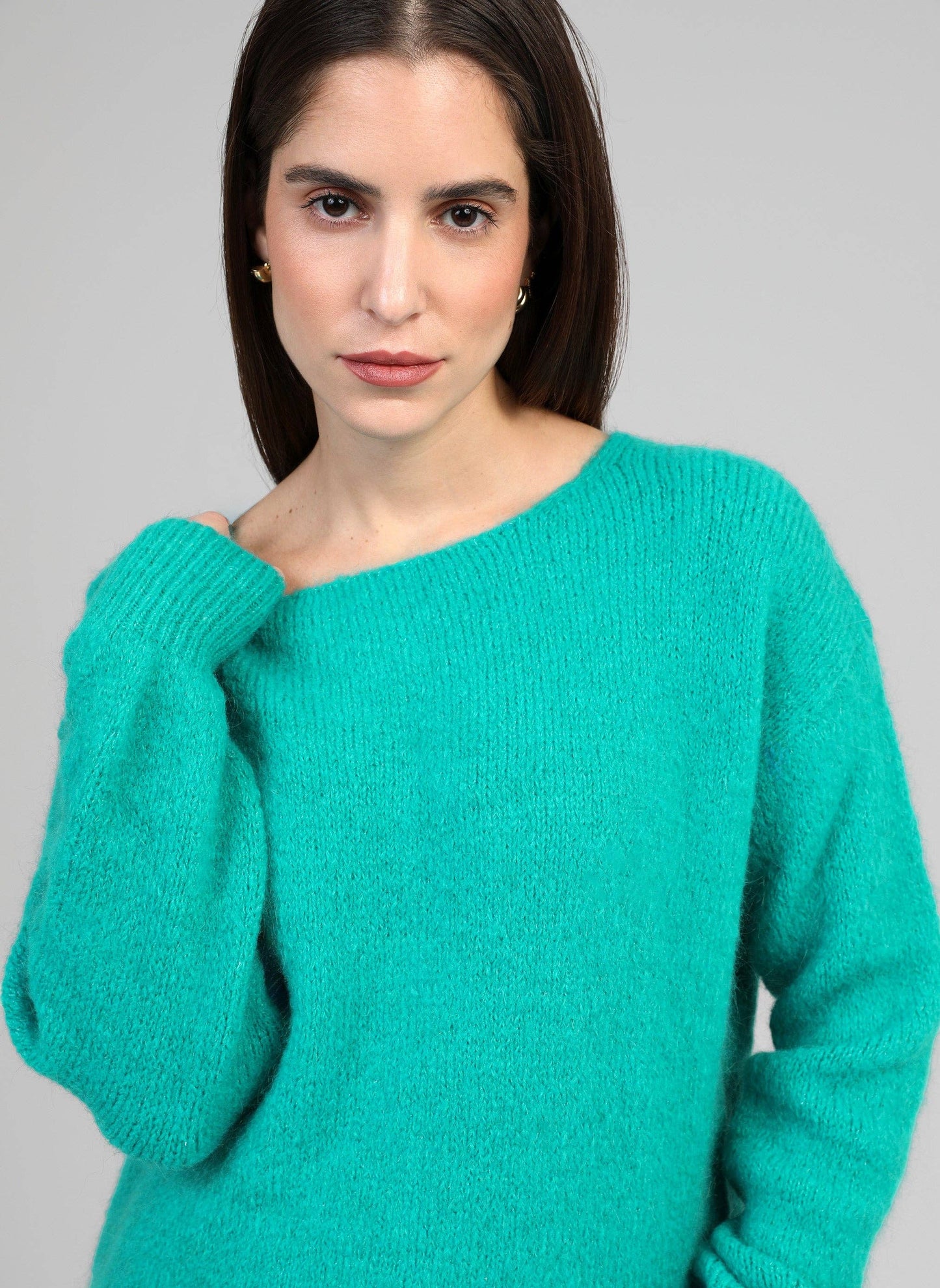 Maglione Leboumi turchese