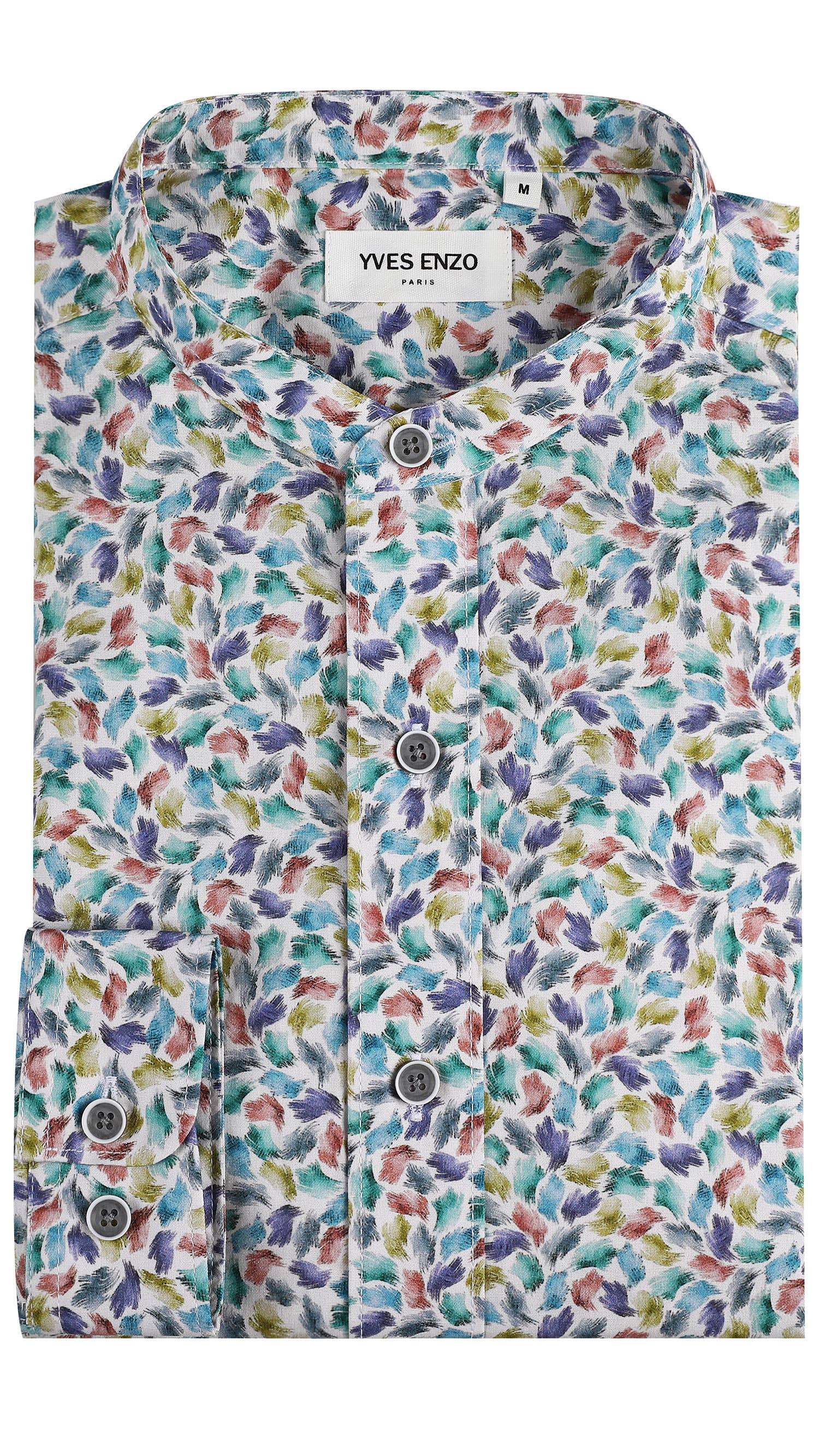Camicia Premium con stampa digitale multicolor
