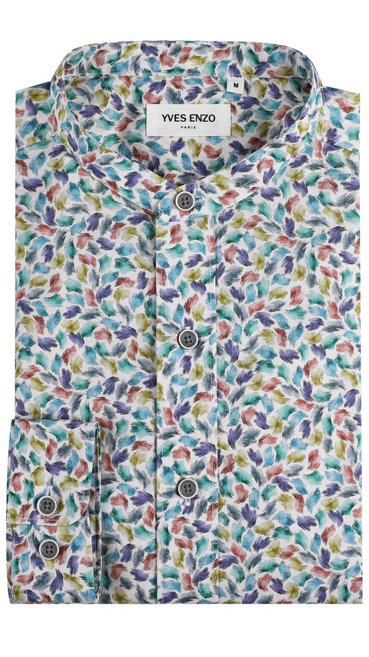 Camicia Premium con stampa digitale multicolor