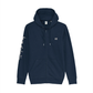 Felpa con zip e cappuccio con stampa All Fun, No Play