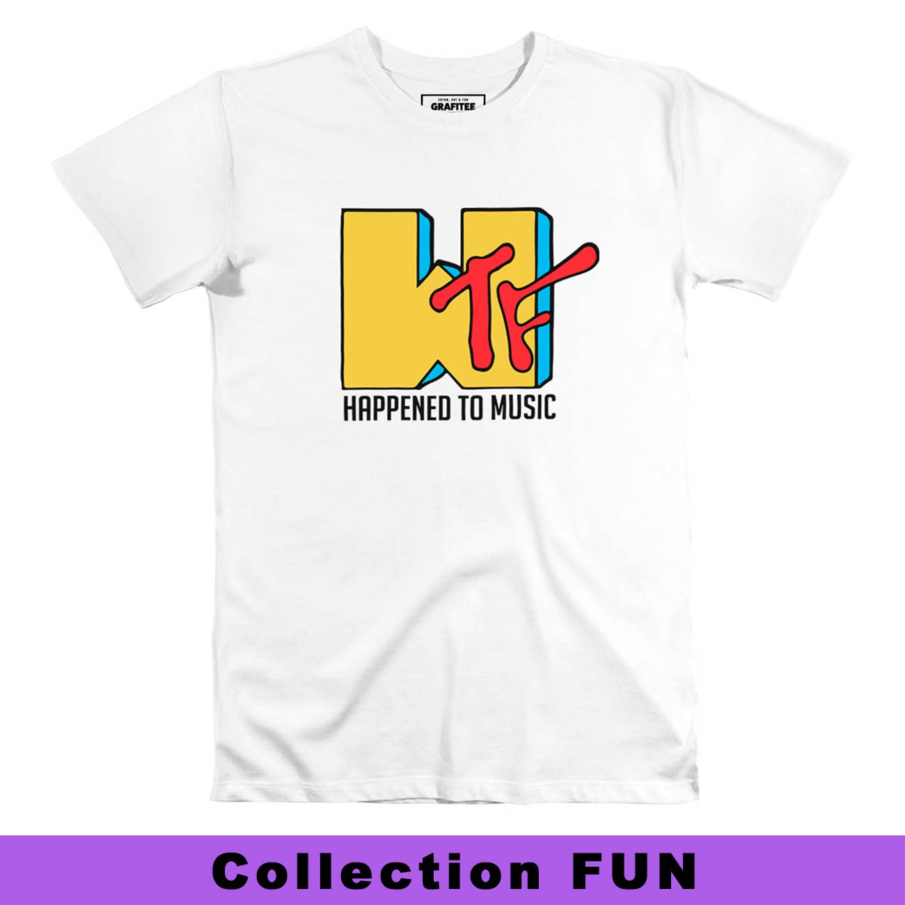 T-shirt unisex in cotone biologico con stampa umoristica