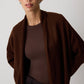 Cardigan oversize in maglia con tasca