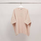 Maglione oversize in maglia soffice a maniche corte
