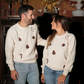 Maglione unisex natalizio con applicazioni