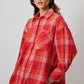 Camicia da taglialegna a quadri in misto cotone