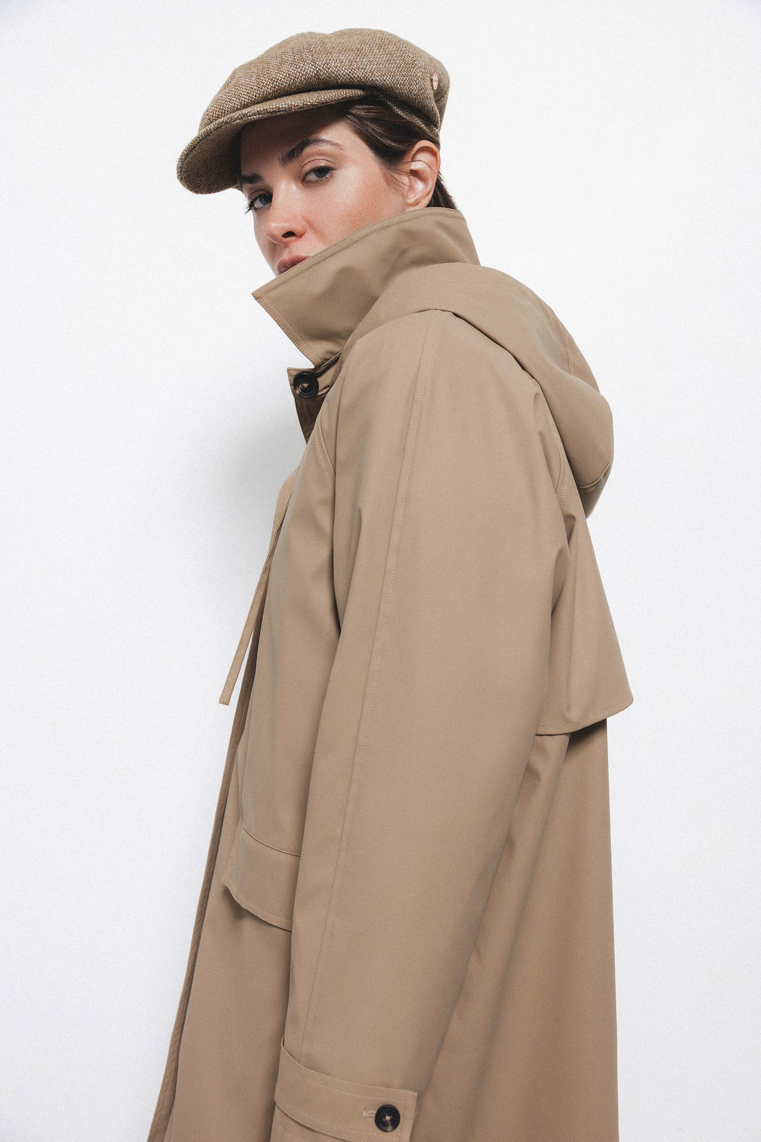 Parka con cappuccio da donna