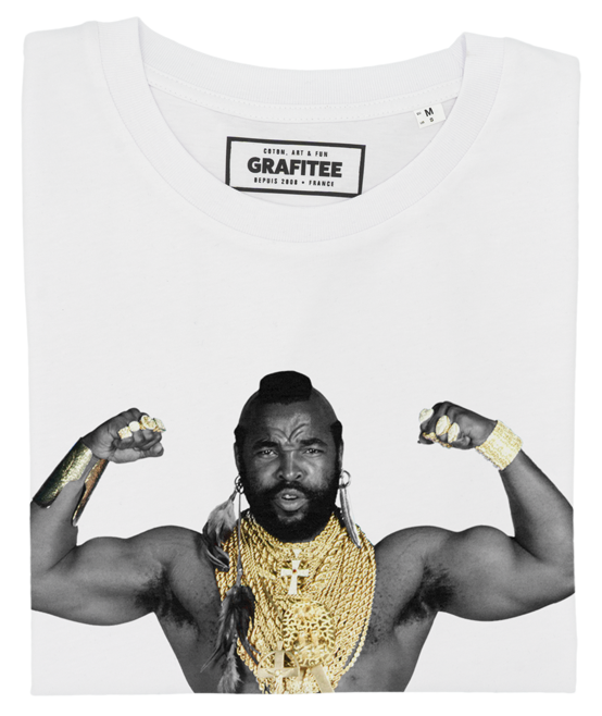 T-shirt Mister con stampa fotografica anni '80