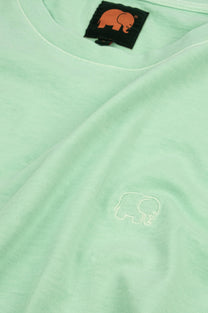 T-shirt Essential pigment dyed acquamarina polverosa