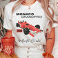 T-shirt grafica Monaco Grand Prix