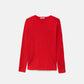 Maglione in maglia rasata girocollo