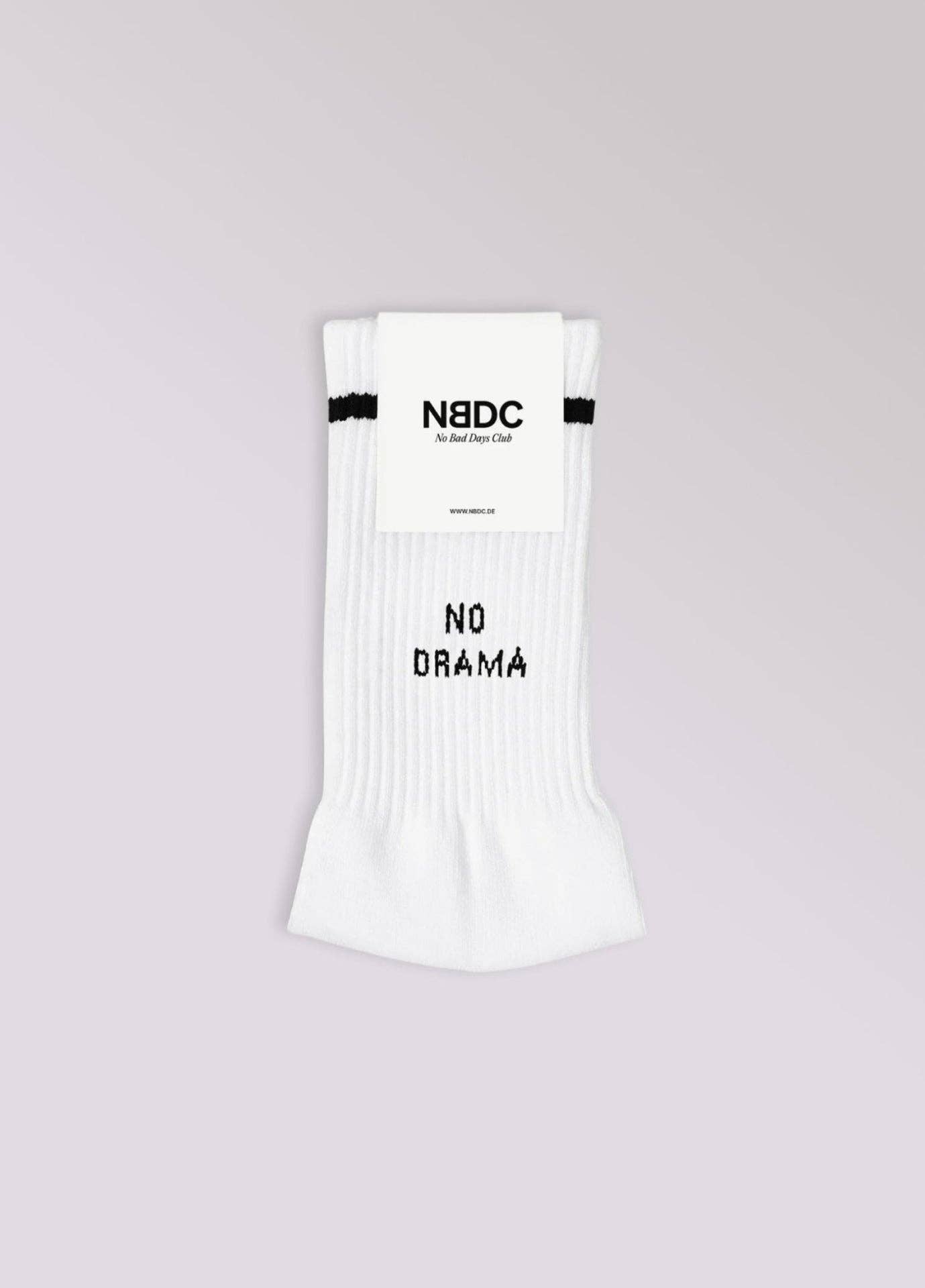 Calzini "No Drama" a righe rétro