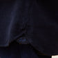 Sopracamicia Chicago in velluto a coste blu navy