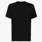 T-shirt antimacchia nera con logo