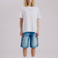 T-shirt oversize con scritta Overthinking