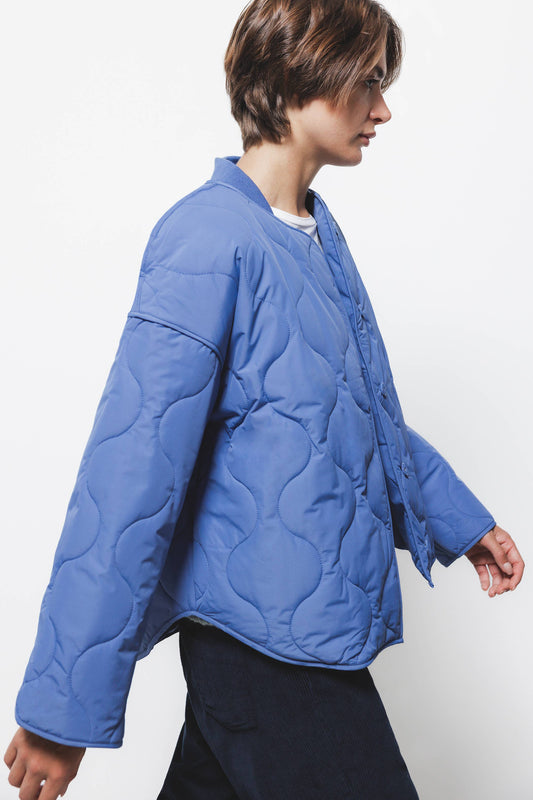Giacca trapuntata oversize