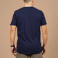T-shirt uomo Waves blu navy