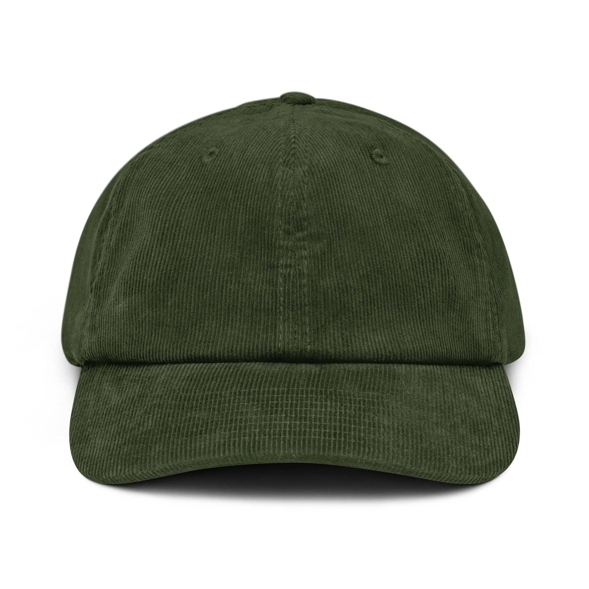 Cappellino essenziale in velluto a coste