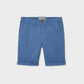 Bermuda in cotone biologico azzurro chiaro