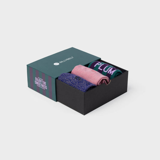 Cofanetto di 3 calzini da donna "Enjoy the Sweetness"