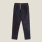 Pantaloni in velluto a coste color carbone