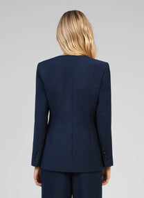Blazer Zinon blu marino da donna