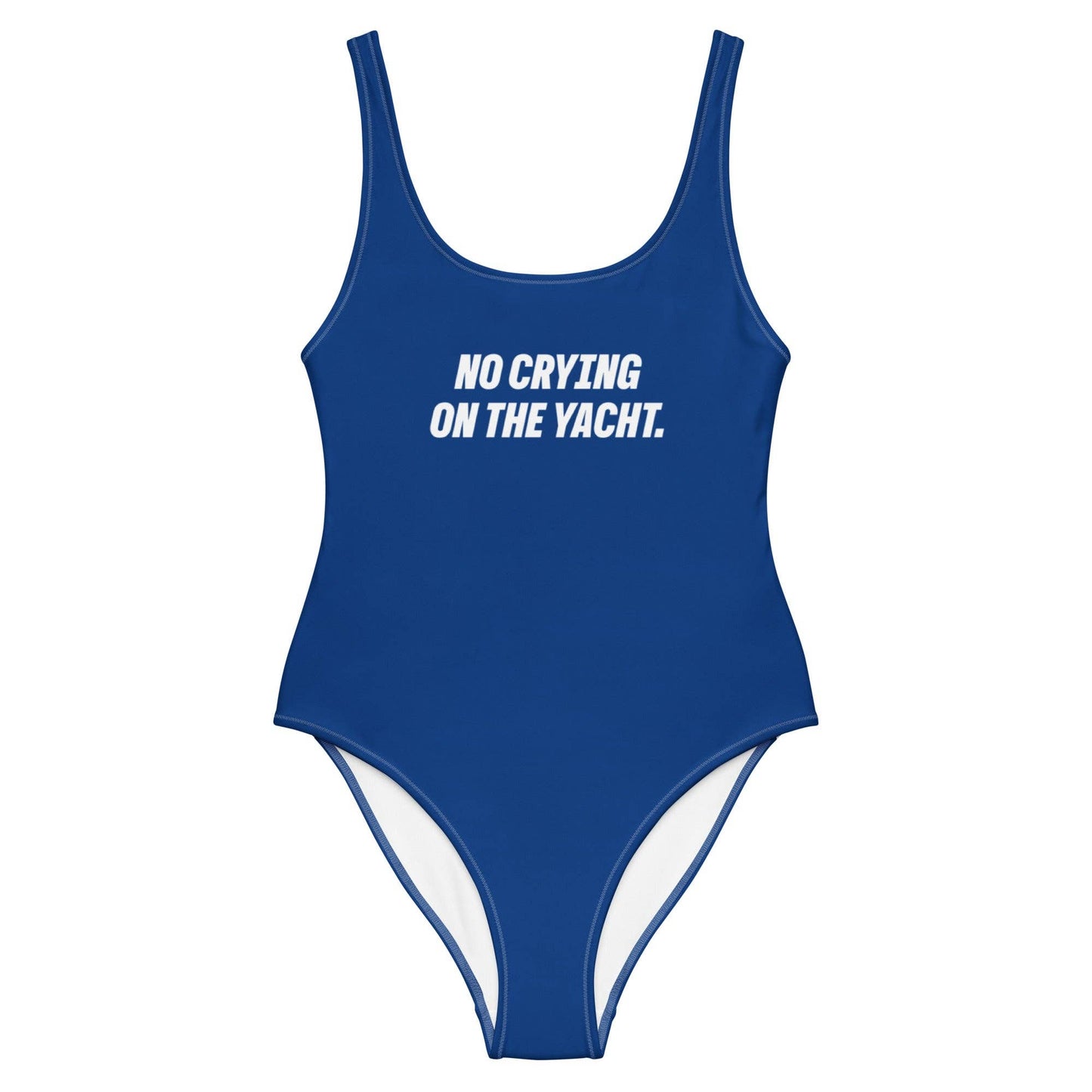 Costume intero "No Crying on the Yacht"