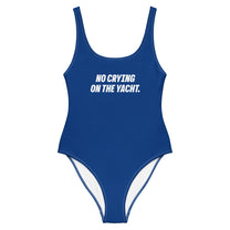 Costume intero "No Crying on the Yacht"