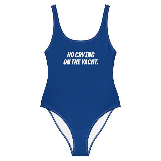 Costume intero "No Crying on the Yacht"