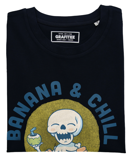 T-shirt Banana & Chill con stampa divertente