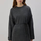 Abito in maglia con fiocco