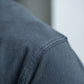 T-shirt in cotone organico tinta capo nera con taschino