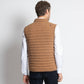 Gilet imbottito reversibile Navy/Camel Brunch