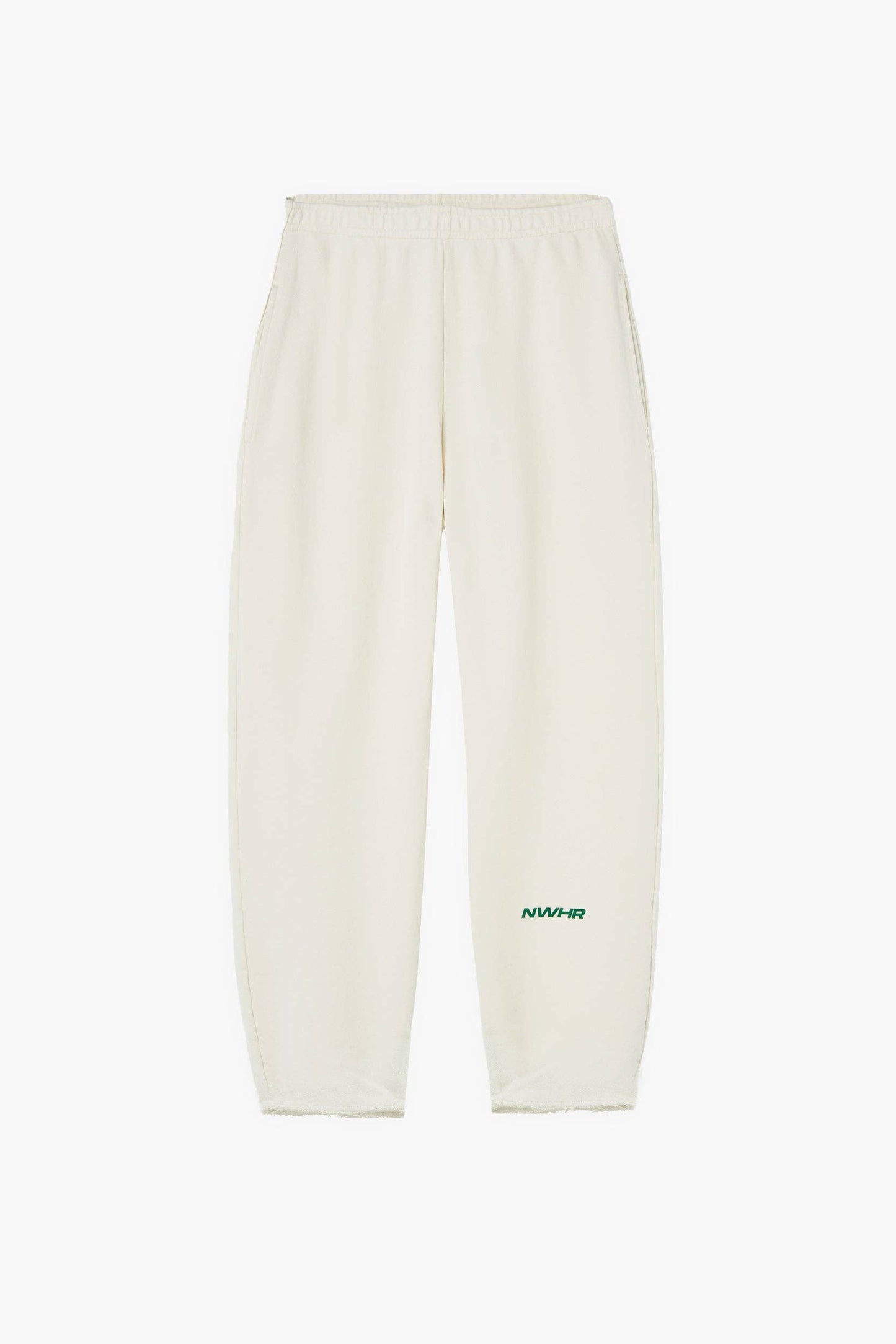 Pantaloni soft beige in cotone organico