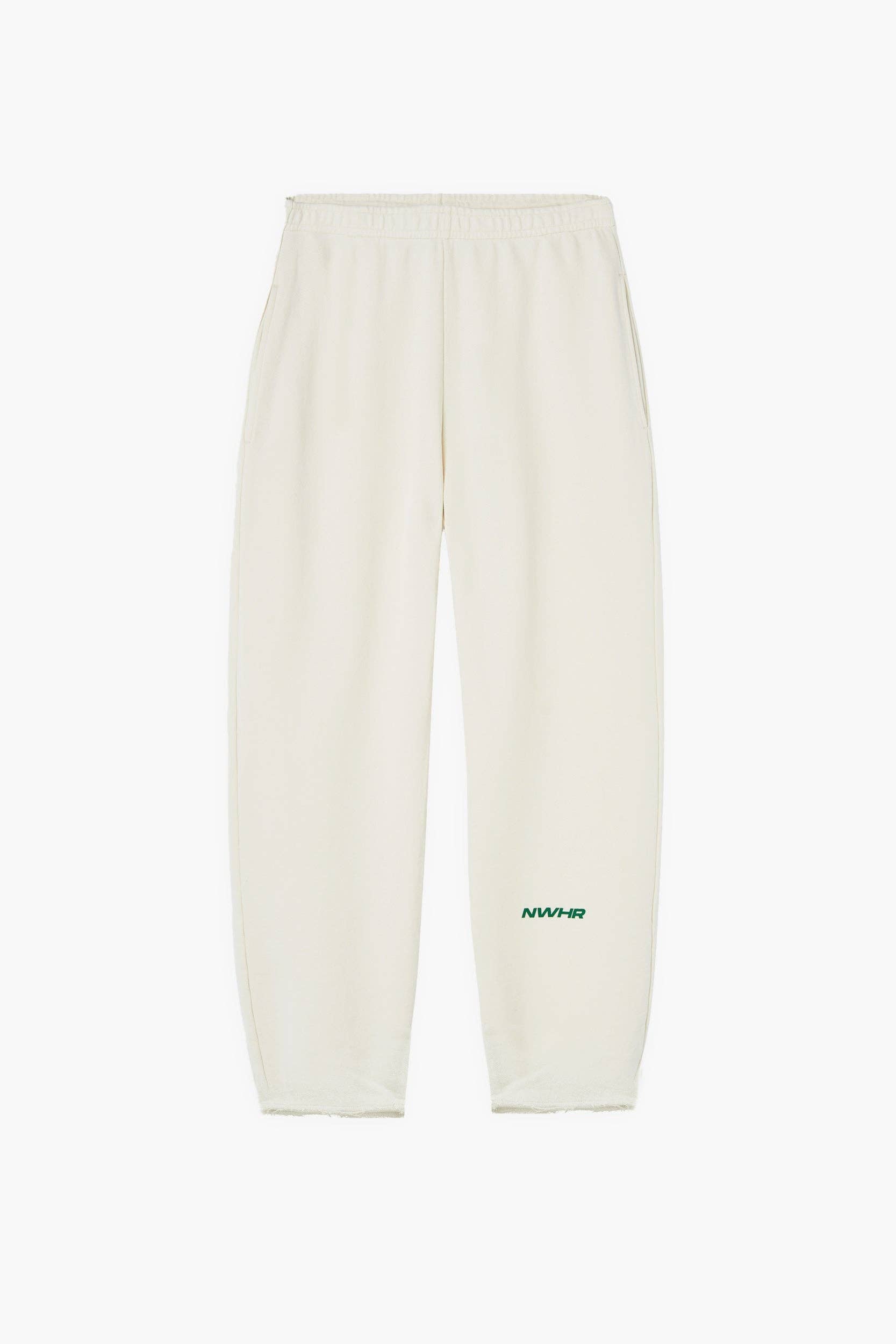 Pantaloni soft beige in cotone organico