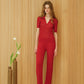 Pantaloni in cotone plissé fine in maglia 3D